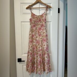 LUSH women’s flora maxi dress